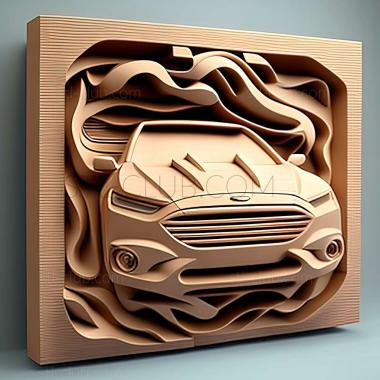 3D модель Ford Fusion (STL)